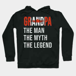 Grand Father Canadian Grandpa The Man The Myth The Legend - Gift for Canadian Dad With Roots From  Canada Hoodie